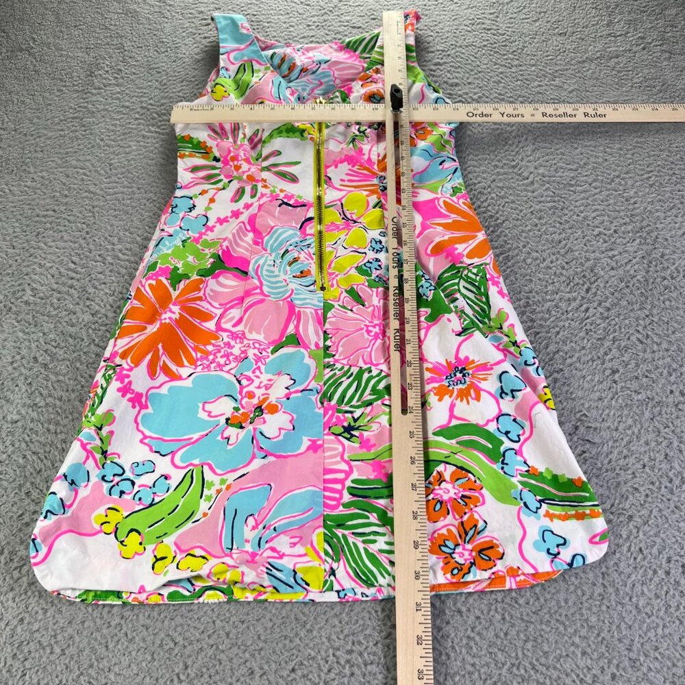 Lilly Pulitzer Shift Dress 2 Pink Nosey Posey Floral Target 20th Anniversary - Picture 6 of 8